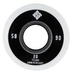 USD 58χιλ./90Α Ροδάκια - Μαυρό/Λευκό (4αδα) 19.700481
