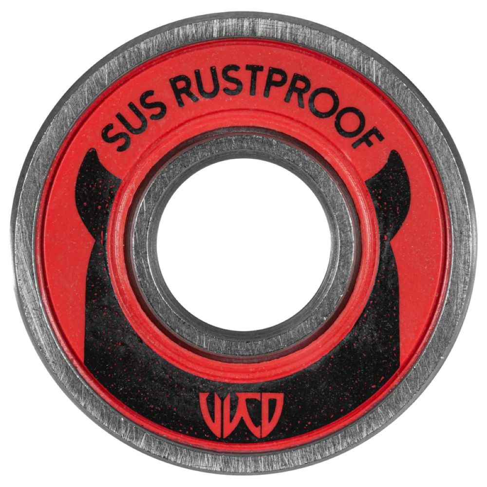0-wicked-sus-rustproof-rouleman-kokkino-front-view WICKED SUS Rustproof Ρουλεμάν - Κόκκινο 19.310080 - Image 1