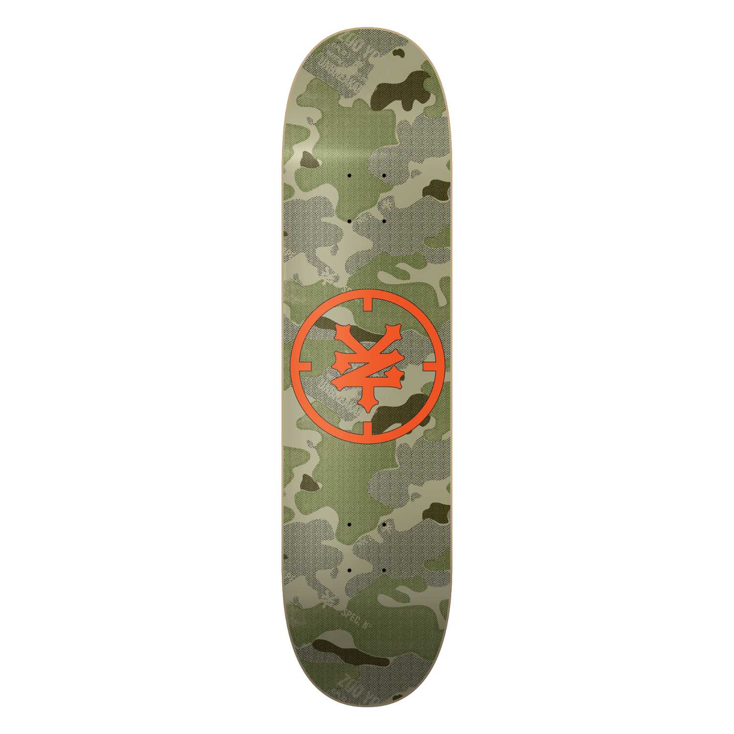 0-zoo-york-zy-camo-spec-sanida-8-polixromo-bottom-view ZOO YORK ZY Camo Spec Σανίδα 8" - Πολύχρωμο 66.010403999A800 - Image 1