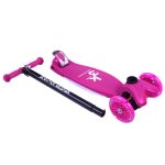 ΑΘΛΟΠΑΙΔΙΑ 3τροχο Πατίνι (Scooter) Με Φωτιζόμενη Βάση Και Ροδάκια - Φούξια 002.61215/FU - Image 3