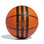 Adidas 3-Stripes Rubber X3 Basketball HM4970 Πορτοκαλί - Image 2