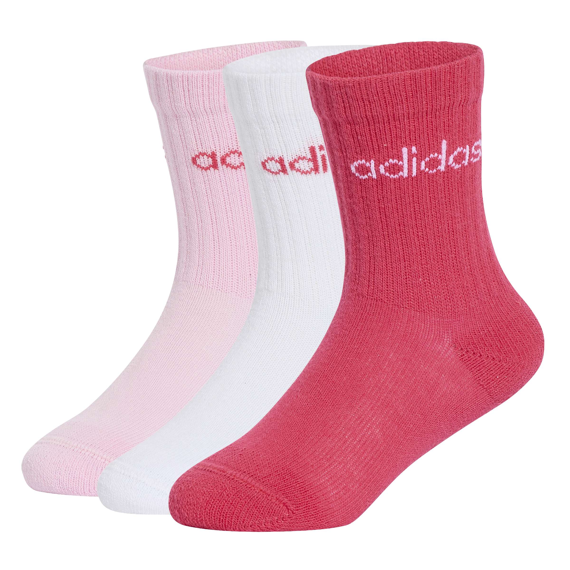 adidas_linear_3-pack_kq9236_1 Adidas Linear 3-Pack KQ9236 Ροζ - Image 1