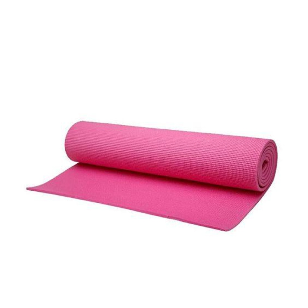 yoga-mat-pink-16704 ΑΘΛΟΠΑΙΔΙΑ Στρώμα Yoga Pvc 0,4χιλ. 005.16704 - Image 1