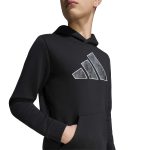 Adidas Camo Graphic Hoodie Kids KQ7013 Μαύρο - Image 7