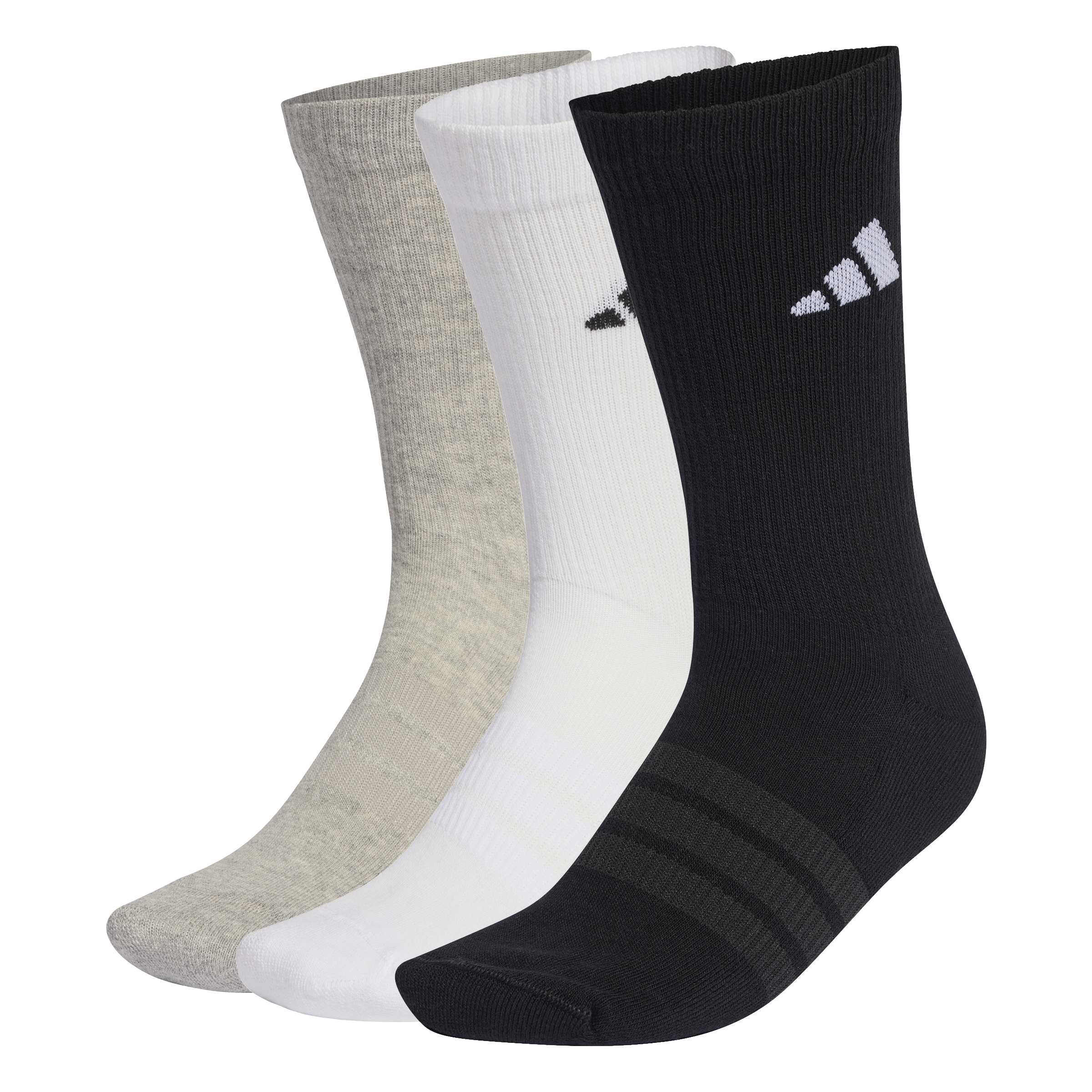 adidas_cushioned_crew_3-pack_socks_kc9624_1 Adidas Cushioned Crew 3-Pack Socks KC9624 Πολύχρωμες - Image 1
