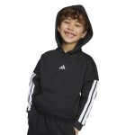 Adidas Little Essentials Fleece Track Suit KB5582 Μαύρο - Image 5