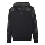 Adidas Seasonal Essentials Camo French Terry Hoodie Juniors KC9710 Μαύρο