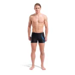 Arena M Graphic Swim Short 011930-508 Μαύρο - Image 5