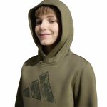 Camo Graphic Hoodie Kids KQ7011 Χακί - Image 6