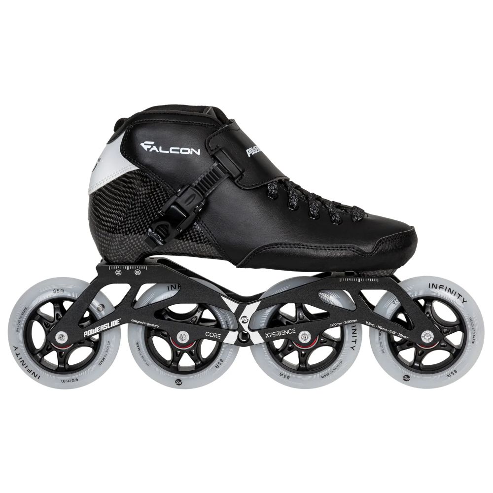 powerslide-falcon-4-90-patinia-mauro-1 POWERSLIDE Falcon 4x90 Πατίνια - Μαύρο 19.904667 - Image 1