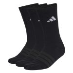 Adidas Cushioned Crew 3-Pack Unisex KC9626 Μαύρες