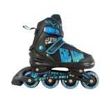 G&C Inline Αυξομειούμενα Πατίνια Rollers BW 166 Μαύρο/Μπλε